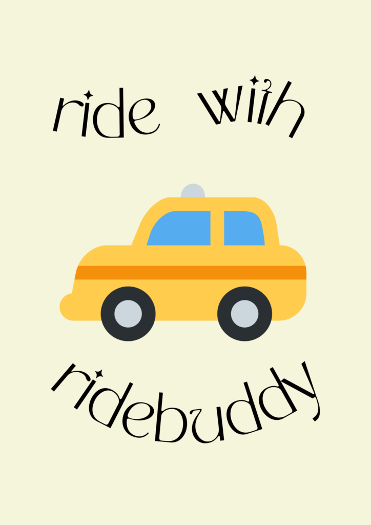 Ridebuddy carpooling app ride share with security.