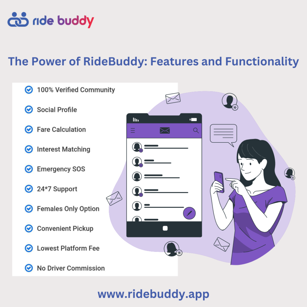 The Power of RideBuddy: Features and Functionality - carpooling